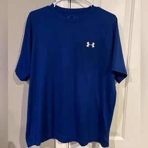Under Armour Men's Short Sleeve Tee in Royal Blue
